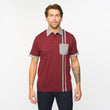 G55X06 Short Sleeve Jersey Shirt Gabicci Classic MULBERRY