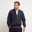 G50Q01 Mens Zip Front Wind Cheater Style Jacket Gabicci Classic - NAVY