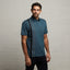 G53X05 Mens Short Sleeve Oxford Jersey Polo Shirt Gabicci Classic - TEAL