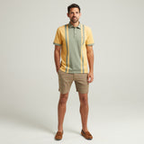 G52X01 Mens Short Sleeve Oxford Jersey Polo Shirt Gabicci Classic - SAGE
