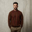 G51M08 Mens Long Sleeve Knitted Vee Neck Sweater Gabicci Classic - TOFFEE