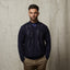 G51M09 Mens Long Sleeve Knitted Vee Neck Sweater Gabicci Classic - NAVY