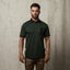 G51X10 Mens Short Sleeve Plated Jersey Polo Shirt Gabicci Classic - FOREST