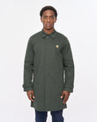 V57GJ12 Mens Houghton Rain Mac Jacket Gabicci Vintage - DARK GREEN