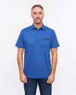 G57X06 Mens Short Sleeve Jersey Polo Gabicci Heritage - SAPPHIRE