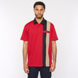 G51X07 Mens Short Sleeve Jersey Polo Shirt Gabicci Classic - RED