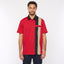 G51X07 Mens Short Sleeve Jersey Polo Shirt Gabicci Classic - RED
