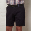 G56V01 Mens Stretch Twill Shorts Gabicci Classic - NAVY