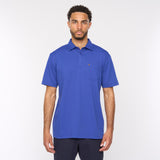 G52Z05 Mens Short Sleeve Plated Jersey Polo Shirt Gabicci Classic - THAMES