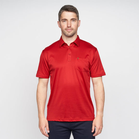 G00Z05 Mens Polo Shirt Gabicci Classic - RED