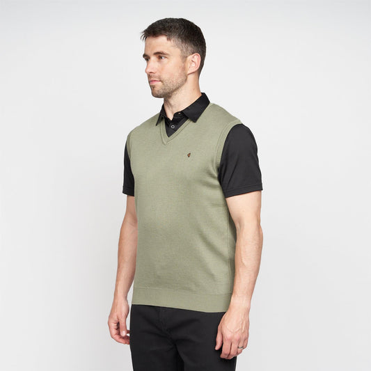 G00K03 Mens Slipover Gabicci Classic - OLIVE