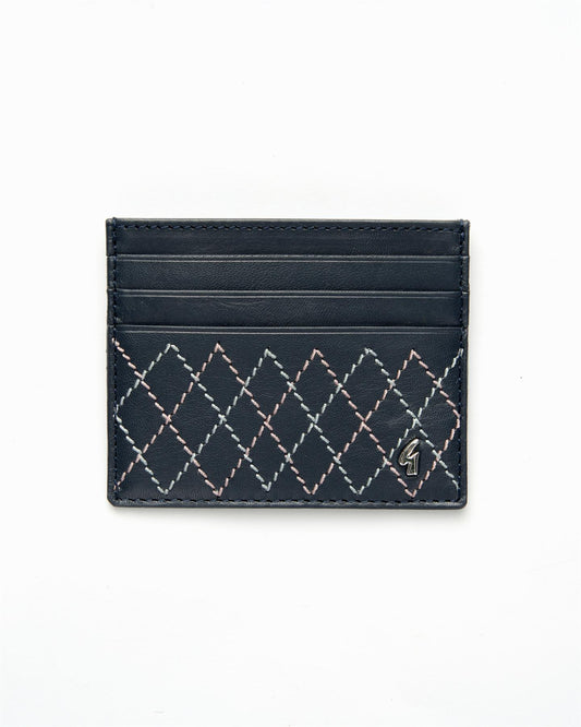 AGABW22 Cross Stitch Card Holder NAVY