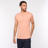 V54GX18 Mens Ladro Jersey Polo Shirt Gabicci Vintage - PEACH