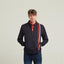 V54GJ10 Mens Griffin Side Stripe Jacket Gabicci Vintage - NAVY