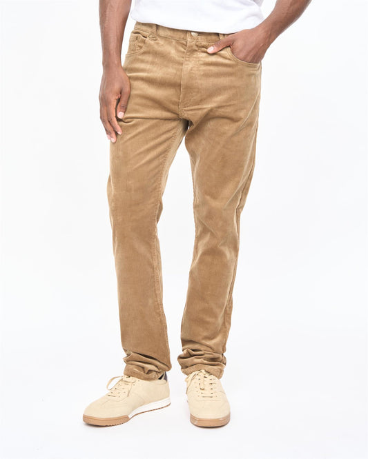 V57GT16 Mens Mayfield Coduroy Trousers Gabicci Vintage - CARAMEL