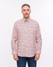 G57W13 Mens Print Shirt Gabicci Heritage - ROSE