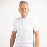 V00GX18 Mens Ladro Jersey Polo Shirt Gabicci Vintage - WHITE