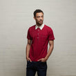 V53GX07 Mens Patrick Archive Collection Jersey Polo Shirt Gabicci Vintage - CHERRY