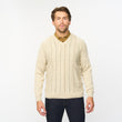 G55M05 Fancy Vee Neck Sweater Gabicci Classic LINEN