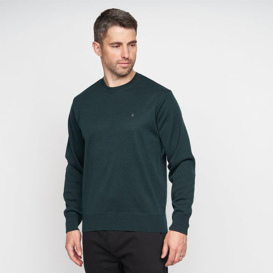 G00K04 Mens Crew Neck Sweater Gabicci Classic - BOTTLE