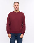 G57D03 Mens Crew Sweat Gabicci Heritage - ROUGE
