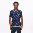 V56GM23 Mens Connett Archive Short Sleeve Viscose Knit Gabicci Vintage - NAVY