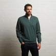 G55D01 Quarter Zip Sweat Gabicci Classic IVY