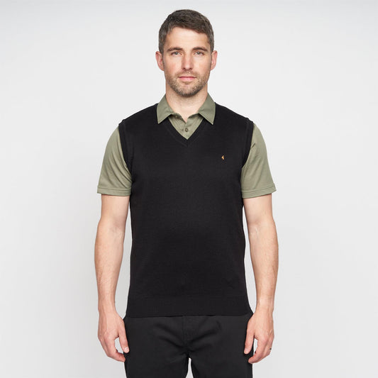 G00K03 Mens Slipover Gabicci Classic - BLACK