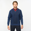G55M02 Fancy Vee Neck Sweater Gabicci Classic ATLANTIC