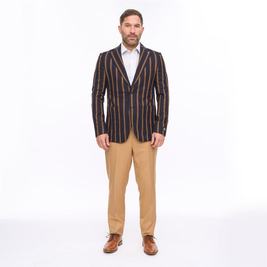T56GA01 Mens Blazer and Trouser Suit Gabicci Classic - Navy