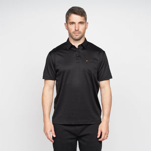 G00Z05 Mens Polo Shirt Gabicci Classic - BLACK
