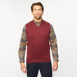 G55K03 Plain Vee Neck Slipover Gabicci Classic MULBERRY