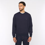 G54D03 Mens Crew Neck Sweat Gabicci Classic - NAVY