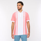 G52X01 Mens Short Sleeve Oxford Jeresy Polo Shirt Gabicci Classic - WHITE