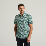 G54W03 Mens Short Sleeve Printed  Shirt Gabicci Classic - MEADOW