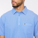 G52Z17 Mens Short Sleeve Oxford Jersey Polo Shirt Gabicci Classic - THAMES