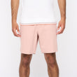 G54V01 Mens Washed Stretch Twill Shorts Gabicci Classic - PEACH