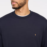 G54D03 Mens Crew Neck Sweat Gabicci Classic - NAVY