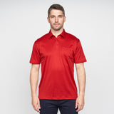 Mens Polo Shirt Classic Gabicci - G00Z05 Red