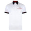Mens Polo Shirt Classic Gabicci - G00X62 White